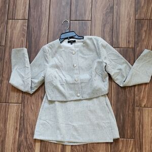Lulu's Elegant Gray Women's Blazer